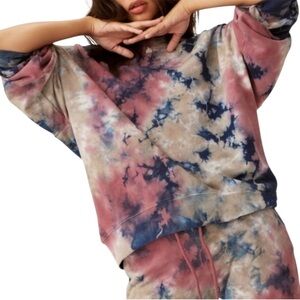Daydreamer cotton tie dye sweatshirt